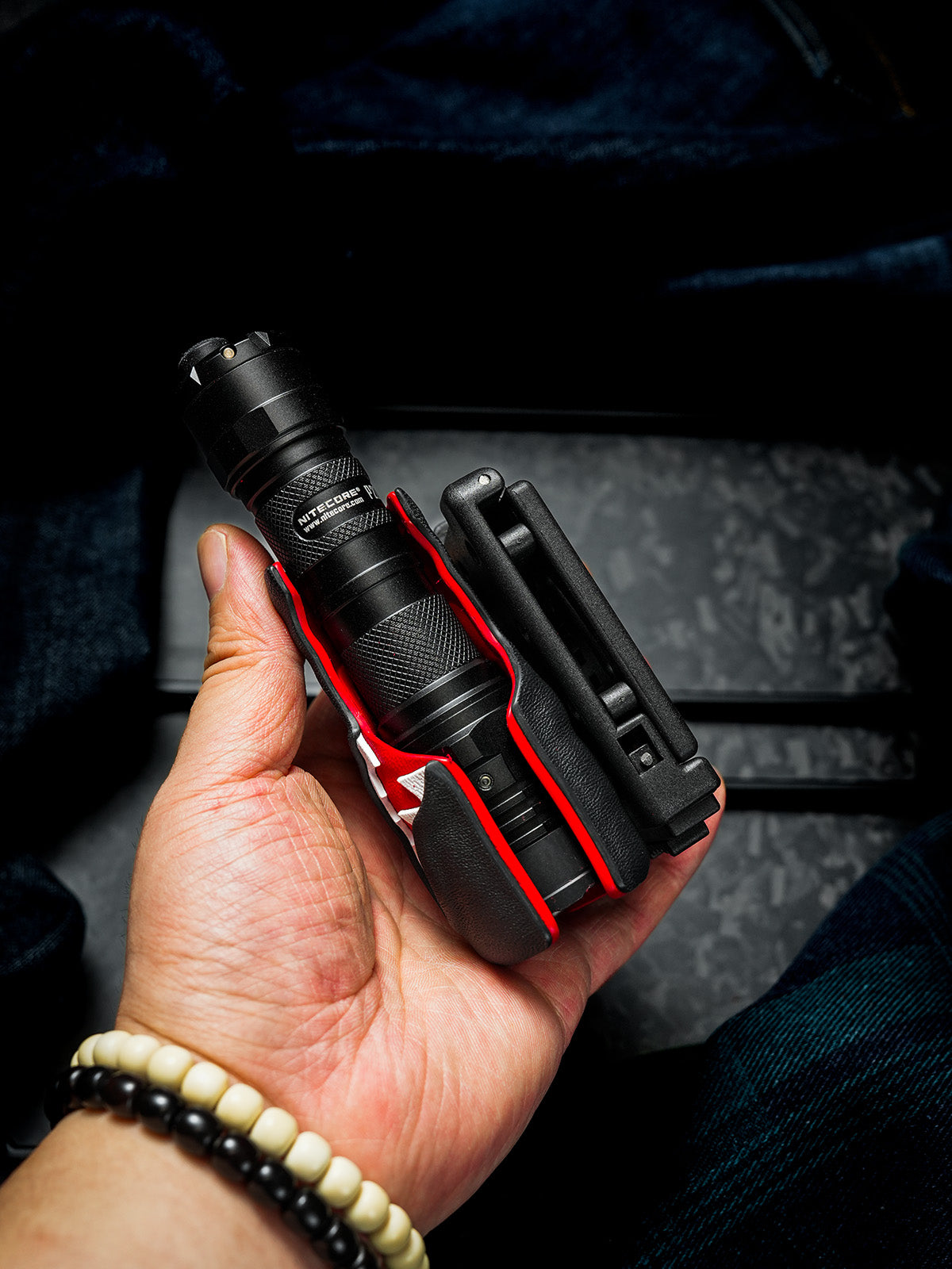Flashlight Sheath for Nitecore P20ix (Craftsman Handmade, ships in 30 days)