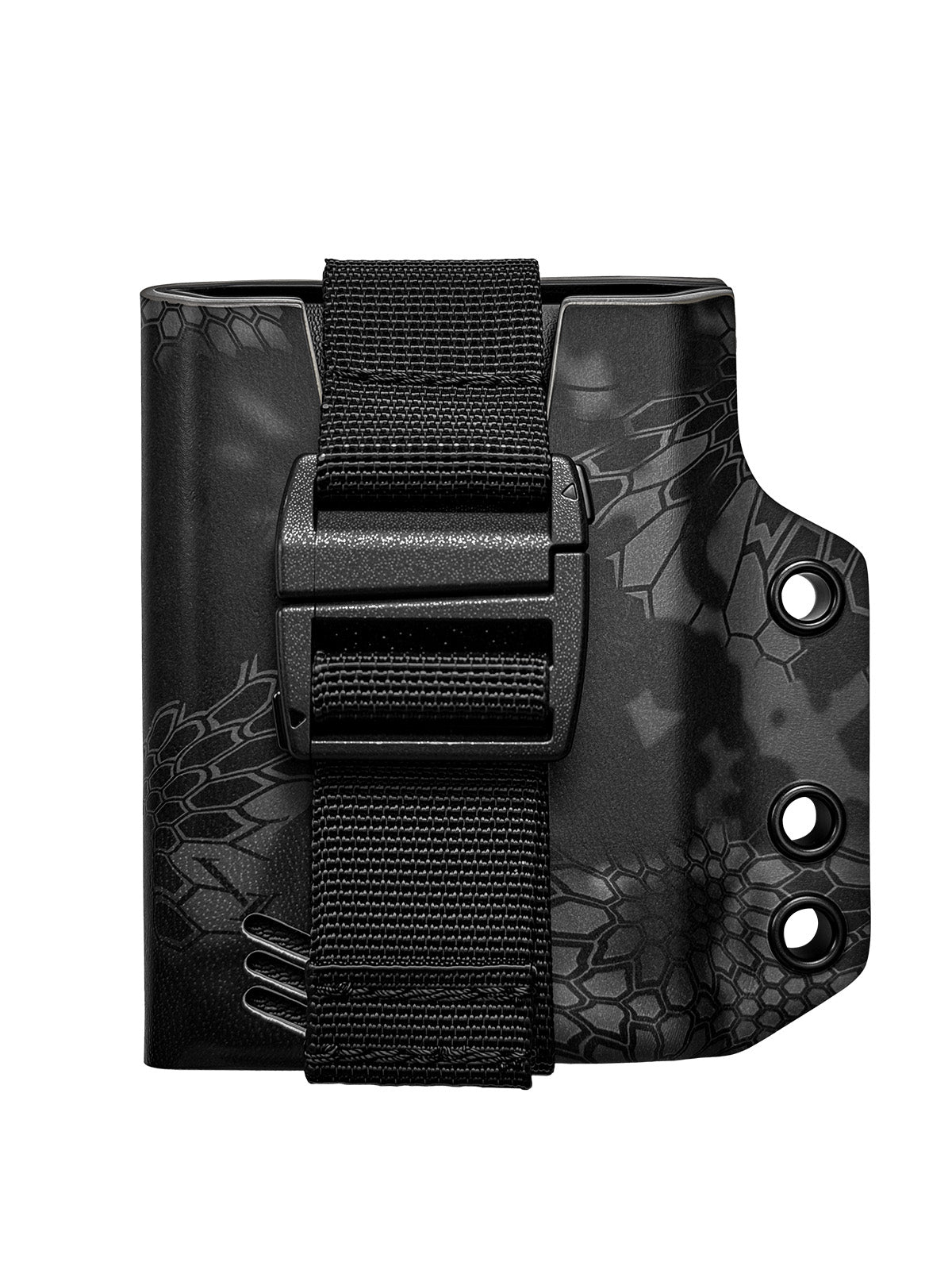 Black Python Camo Kydex Card Sheath