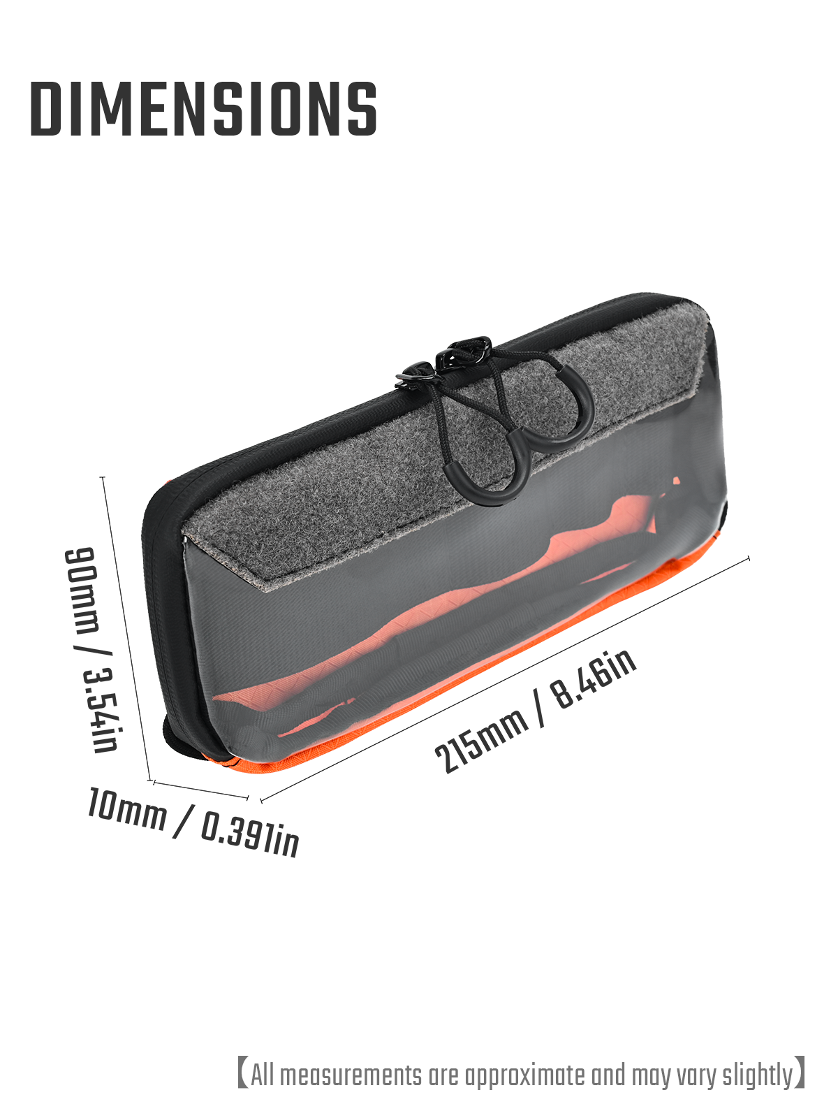 DT1 Transparent Utility Pouch