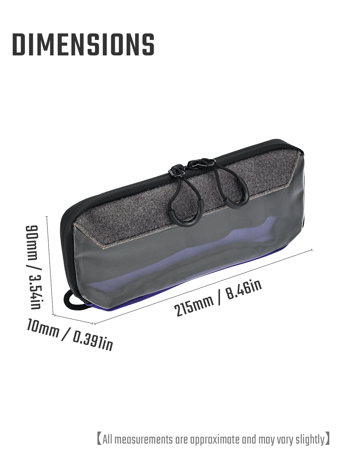 DT1 Transparent Utility Pouch