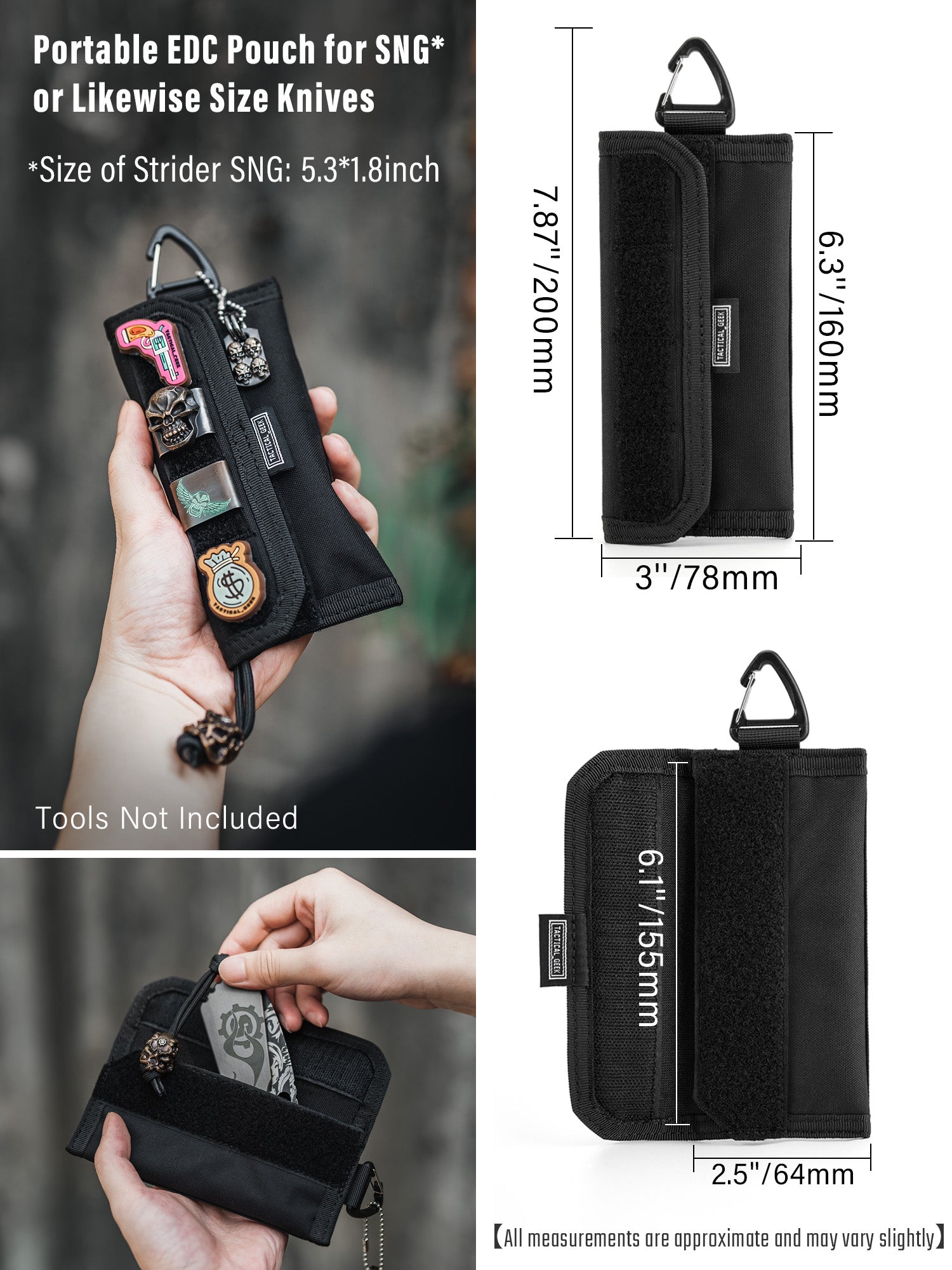 Storage A2-L EDC Knife Pouch
