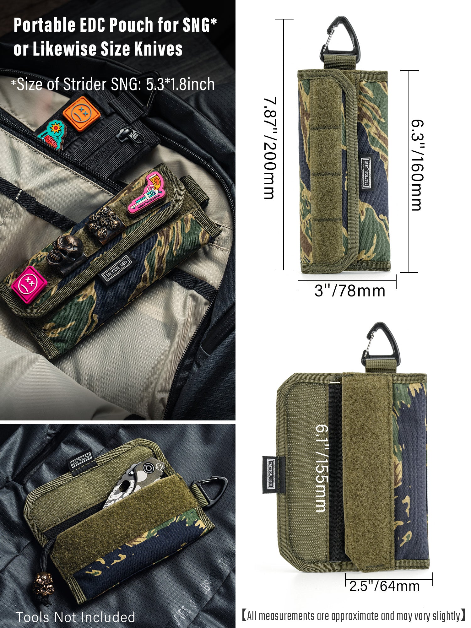 Storage A2-L EDC Knife Pouch
