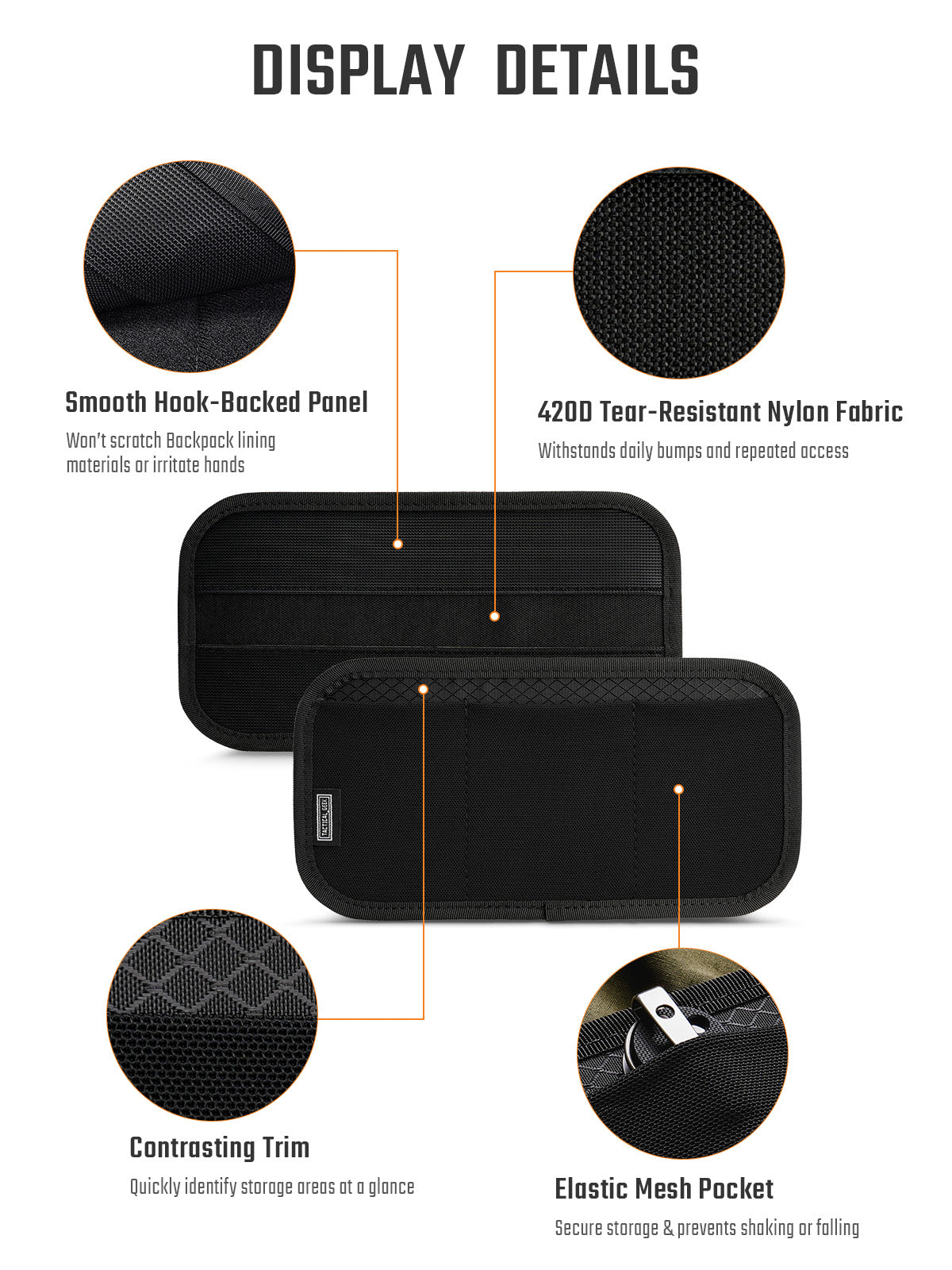 TCM13 EDC Organizer Board Black-3