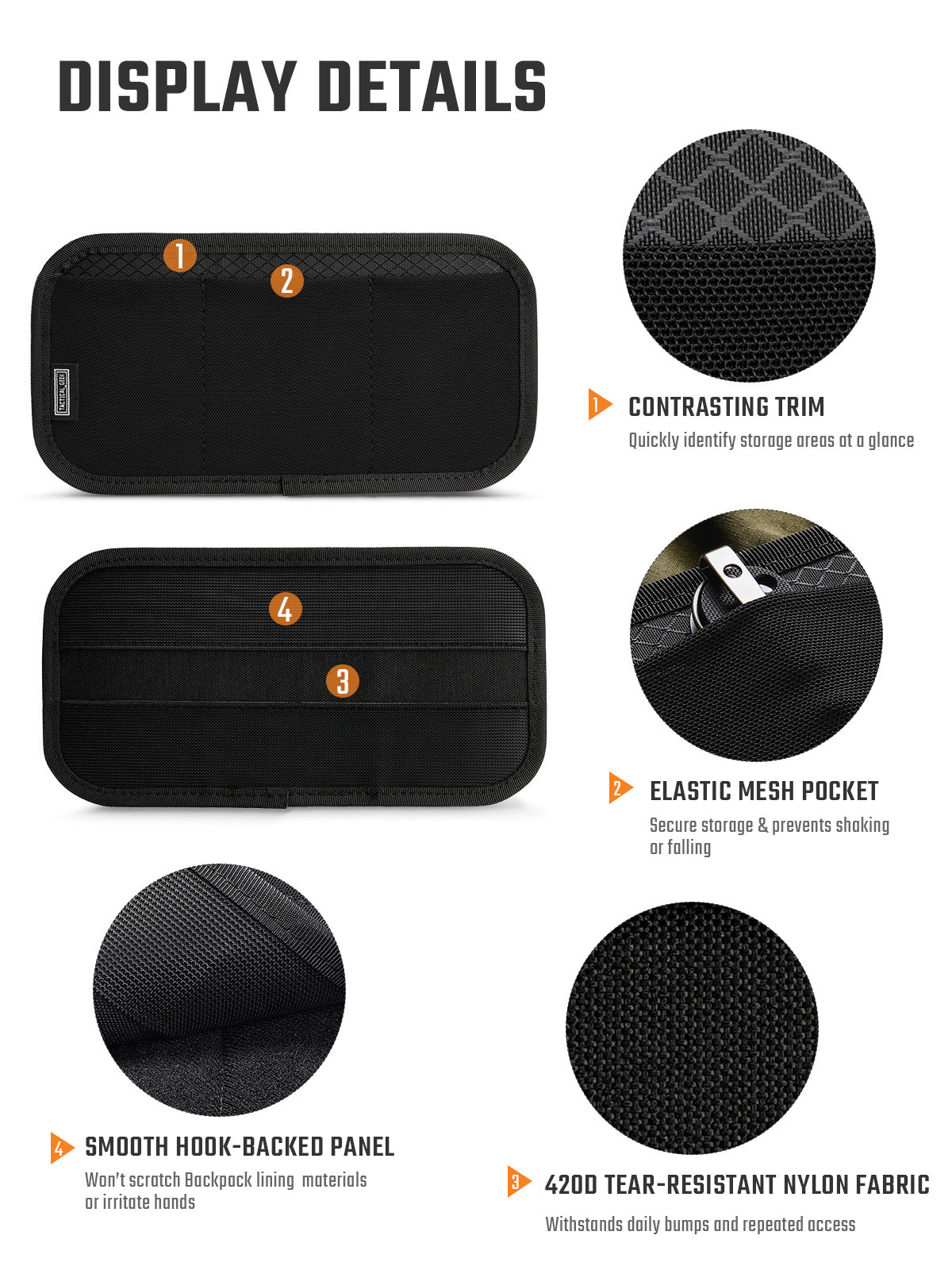 TCM13 EDC Organizer Board Black-4