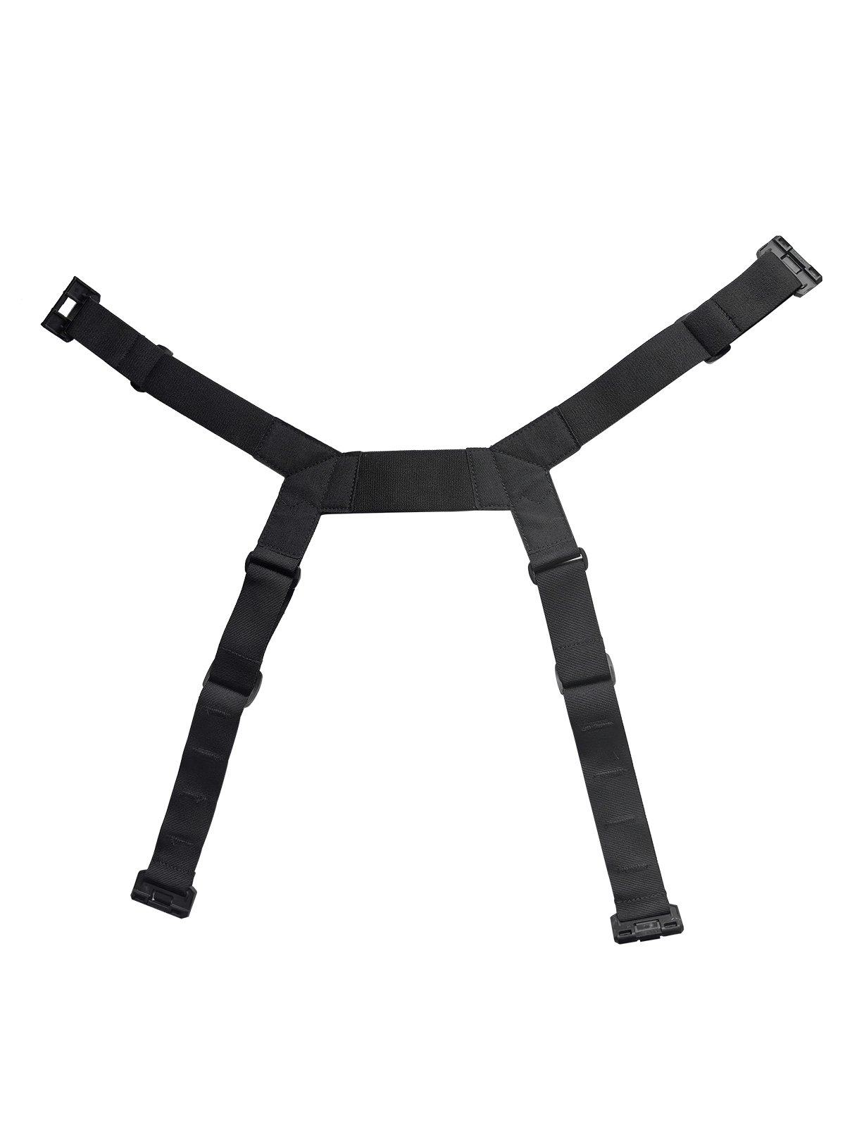 TGBelt13 adjustable chest harness laid flat, rear view