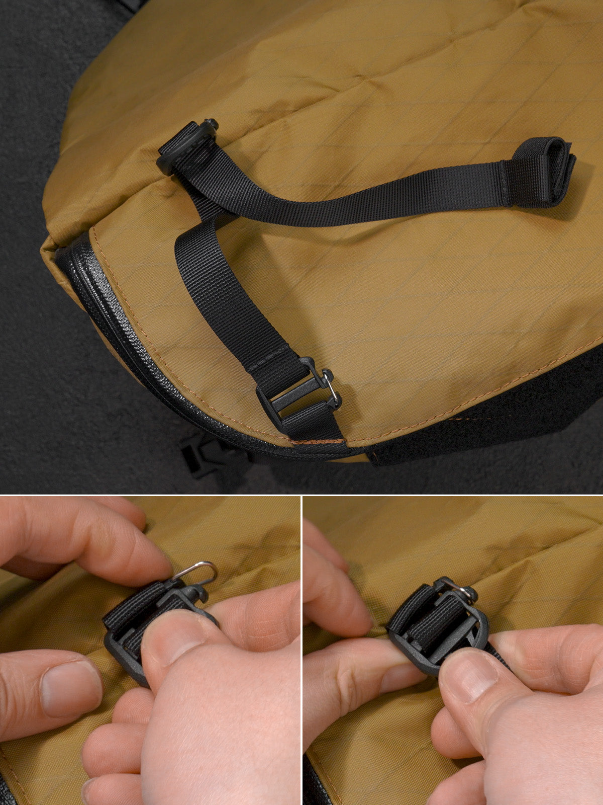 TGbelt16 Strap Tie (2pcs) – 20mm - Compatible with the Cache L7 Serious
