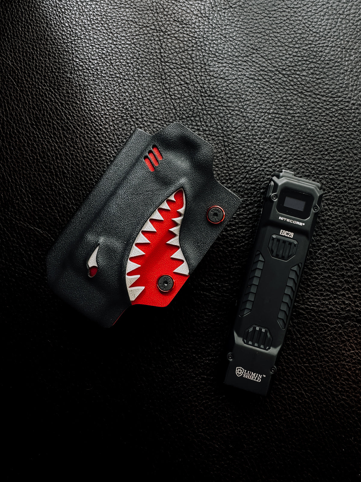 TX10 Flashlight Sheath for Nitecore EDC29 (Craftsman Handmade, ships in 30 days)