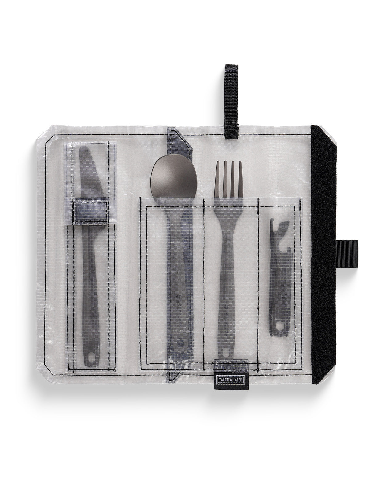 TacticalGeek HT1 Titanium Cutlery Set