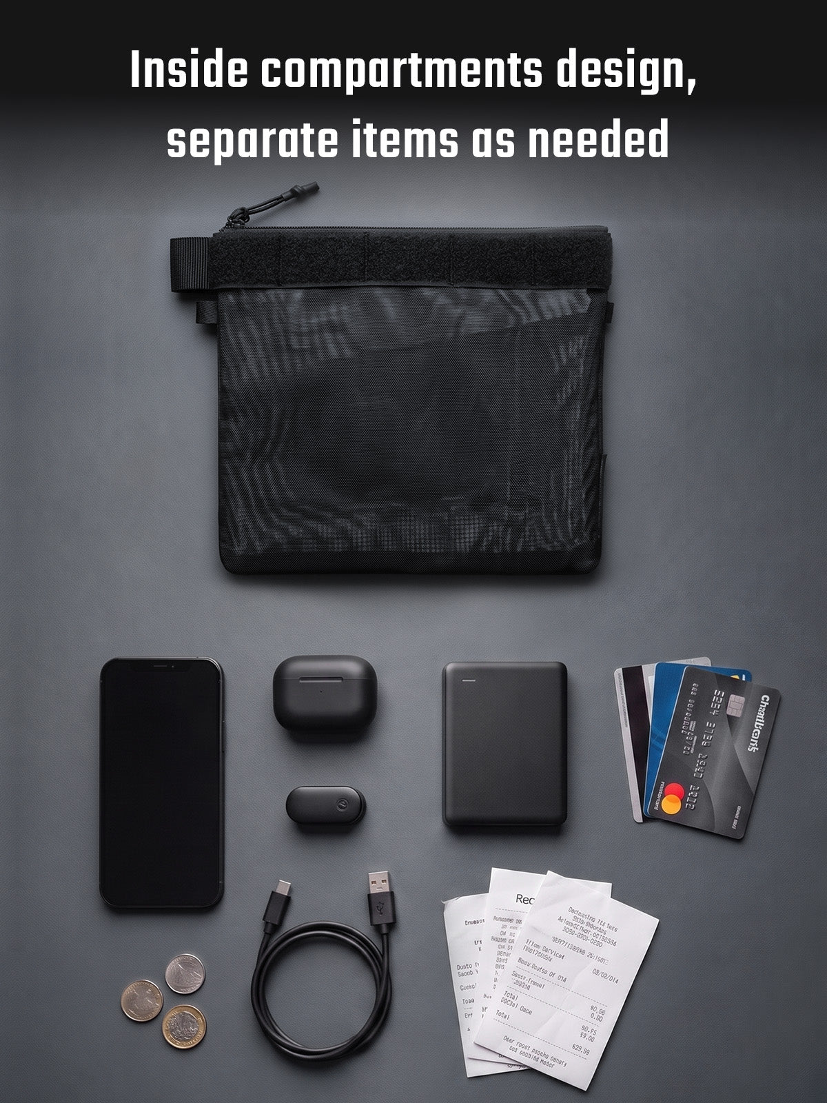TacticalGeek Storage A19 EDC Organization Bag-L-4