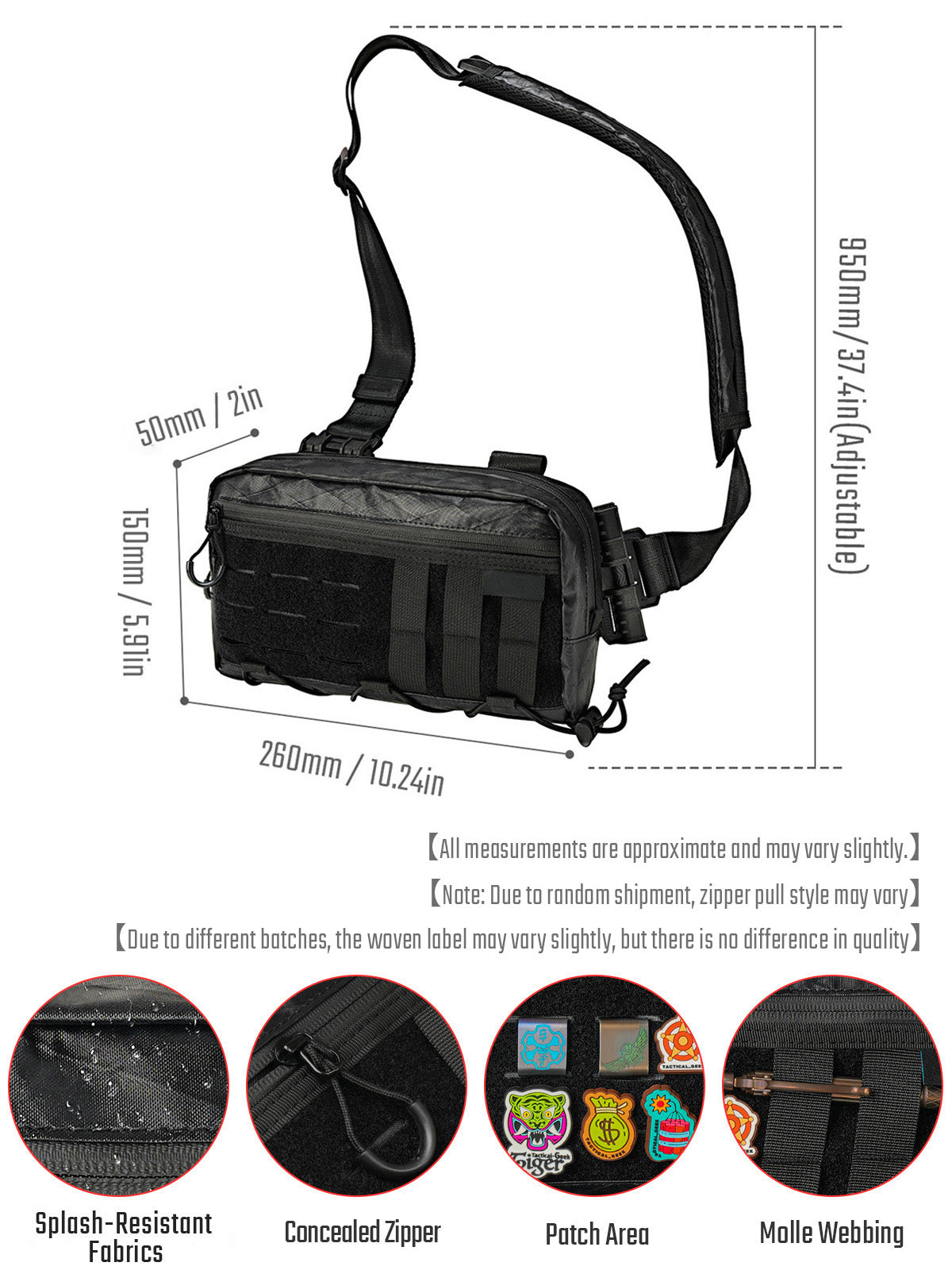 Tactical Geek Cache L3 EDC Shoulder Bag （X-Pac）