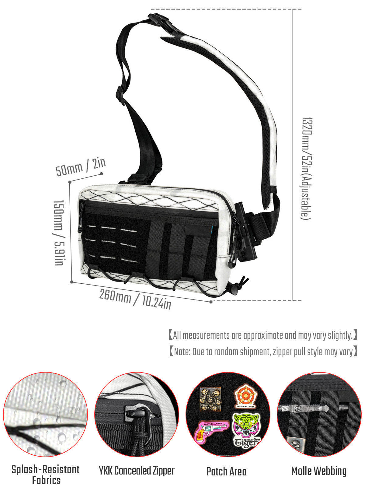 Cache L3 EDC Shoulder Bag （X-Pac）