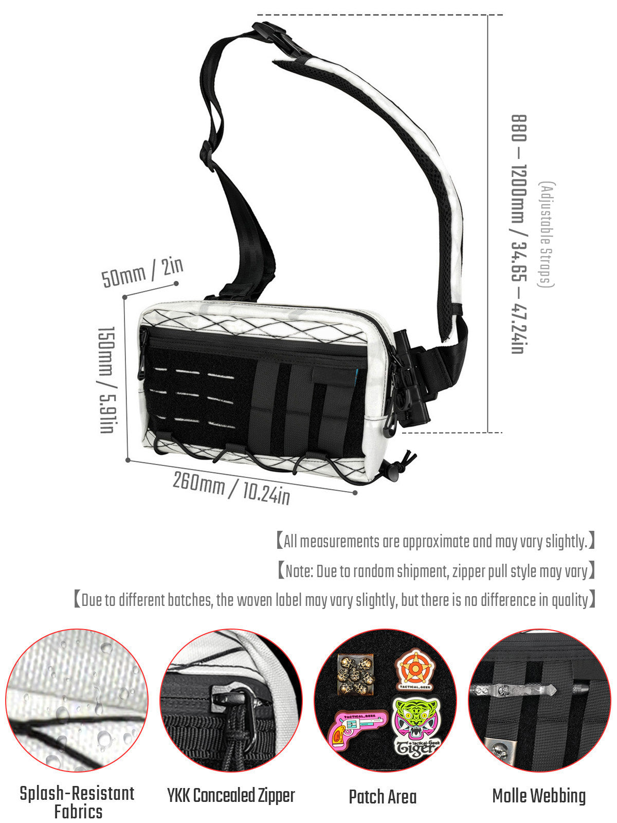 Tactical Geek Cache L3 EDC Shoulder Bag （X-Pac）