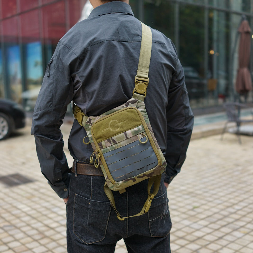 Tacticalgeek ブロック EVO EDC バッグ （ブラック）