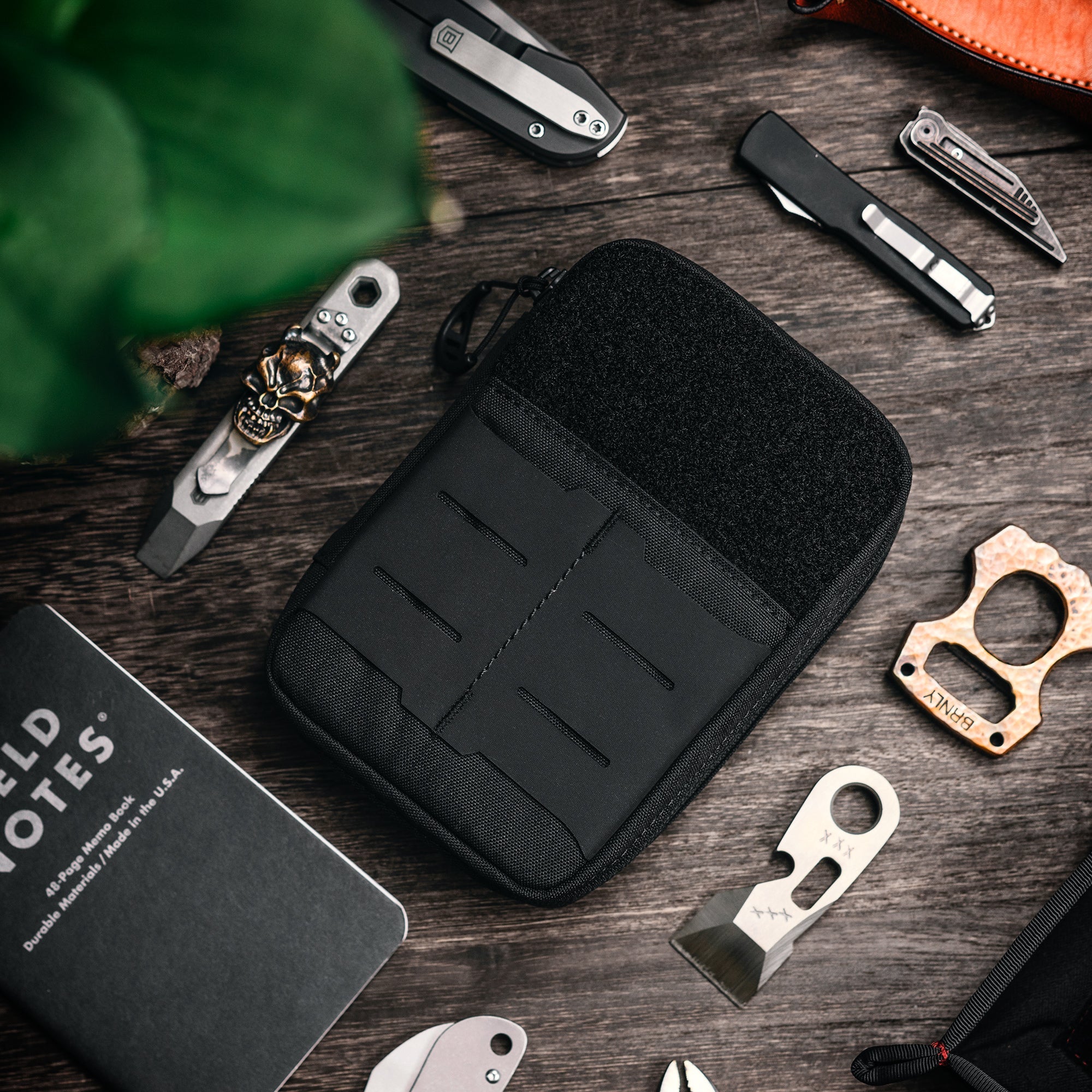 Block E 2.0 Multifunctional EDC storage pouch (Black)