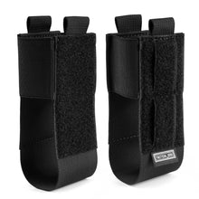 EXT6 Tactical_Geek EXT6 Modular Storage and Organizing System, Velcro EDC Tool Holder / Power Bank Holder（BLACK）