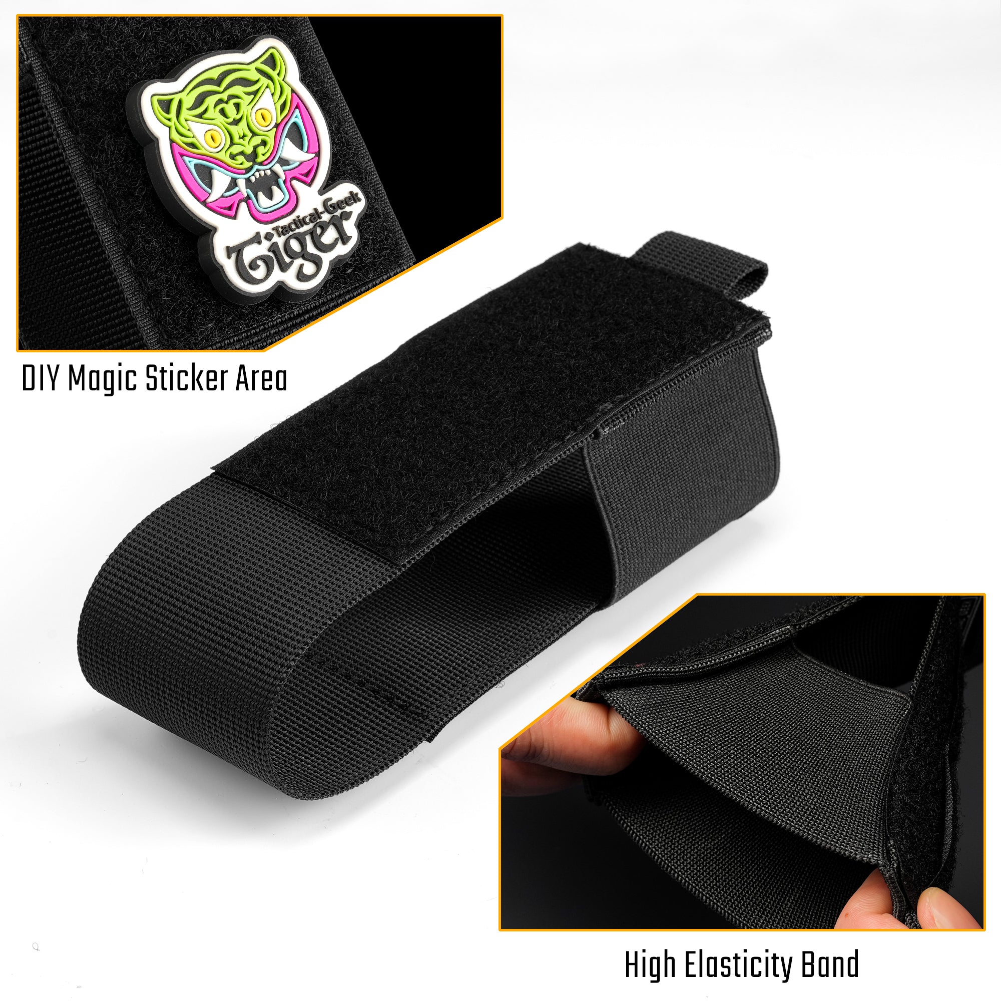 EXT6 Modular Storage and Organizing System, Velcro EDC Tool Holder / Power Bank Holder