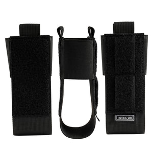 EXT6 Tactical_Geek EXT6 Modular Storage and Organizing System, Velcro EDC Tool Holder / Power Bank Holder（BLACK）