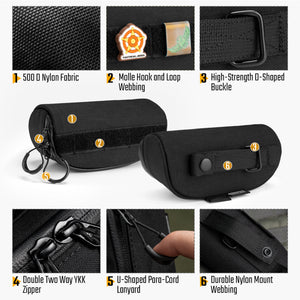EXT7 Glasses Storage Case (BLACK)