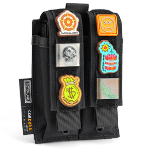 EXT9 Double Pistol Mag Pouch (BLACK)