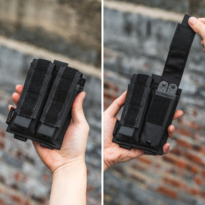 EXT9 Double Pistol Mag Pouch (BLACK)