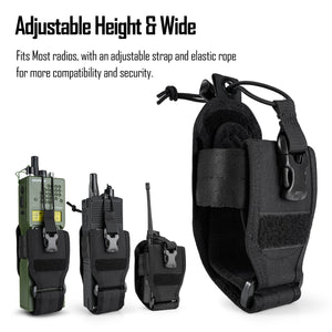 EXT10 Walkie-Talkie Sheath（BLACK）