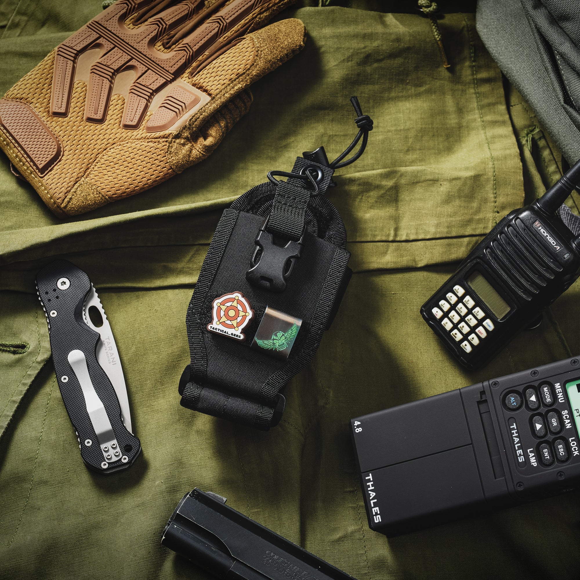 EXT10 Walkie-Talkie Sheath（BLACK）