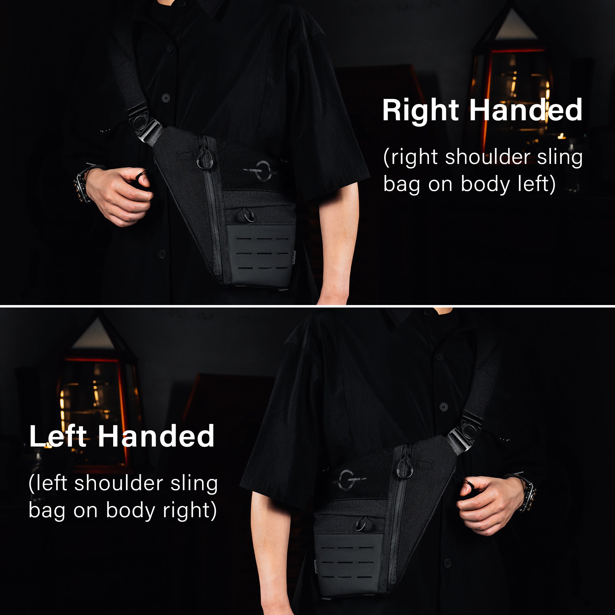 Cache L1 Concealed Carry Shoulder Bag（Black）
