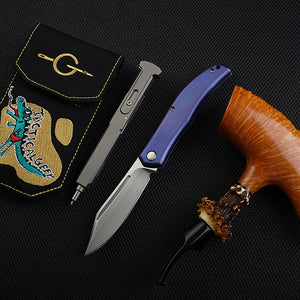 TActuator12 LIMITED Edition Bolt Action Titanium Tactical Pen (Geek-Ti)