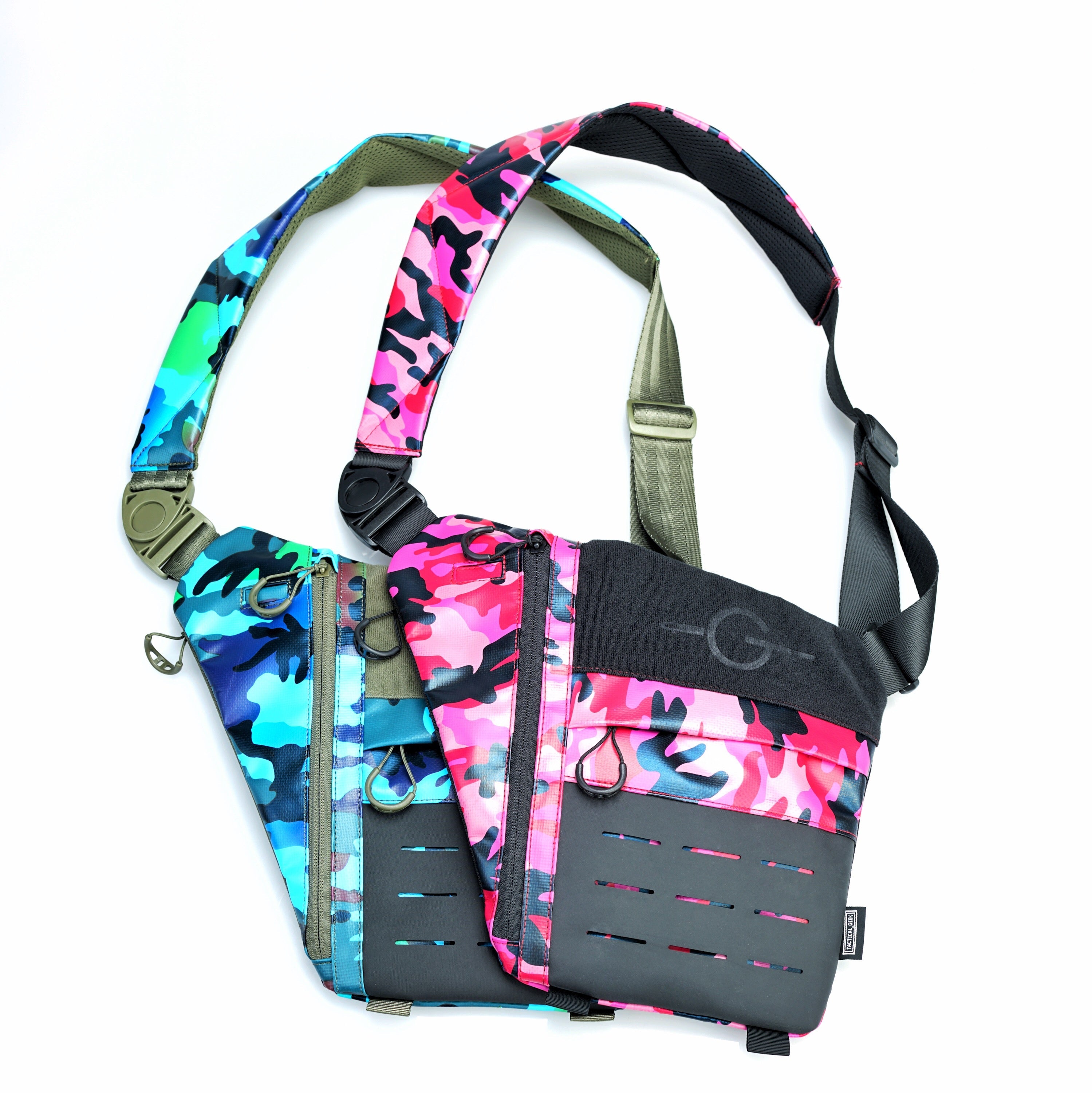 Cache L1 Camo Versipack Stealth Side Carry Bag （Pink camo）