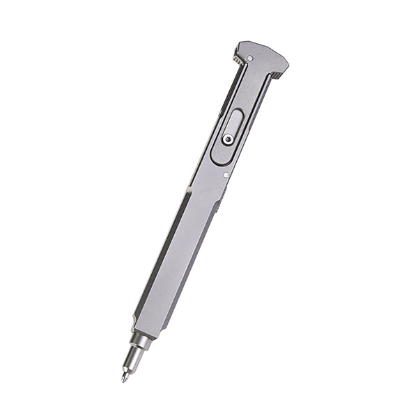 TActuator12 Bolt Action Titanium Tactical Pen (Sandblasted)