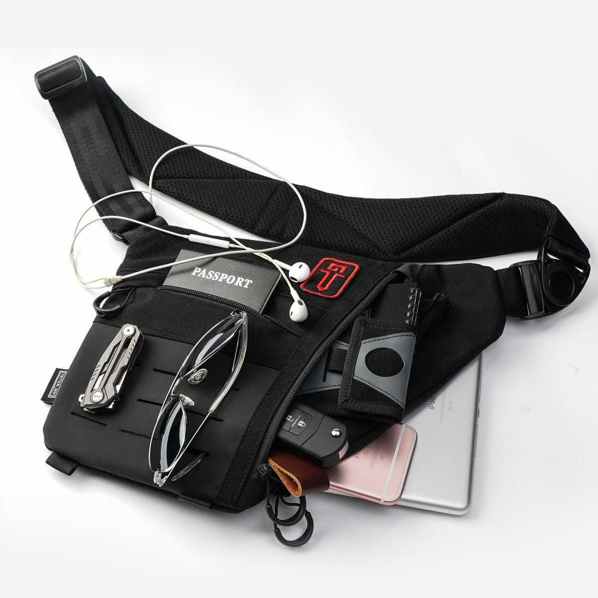 TACTICAL GEEK Cache L1 Concealed Carry Shoulder Bag