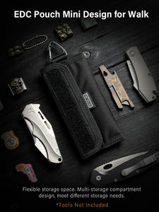 Storage A2-L EDC Knife Pouch（Black）