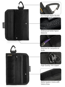 Storage A2-L EDC Knife Pouch（Black）