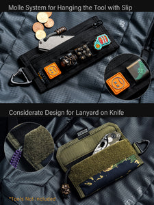 Storage A2-L EDC Knife Pouch（Black）