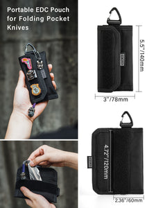 Storage A2-M EDC Knife Pouch（Black）