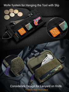 Storage A2-M EDC Knife Pouch（Black）