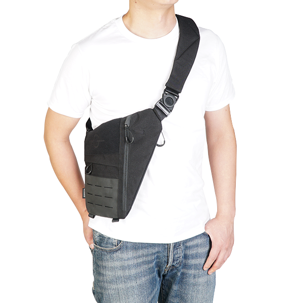 Tactical_Geek Cache L1 Stealth Side Carry Bag for urban tactical, EDC, outdoors and commuting