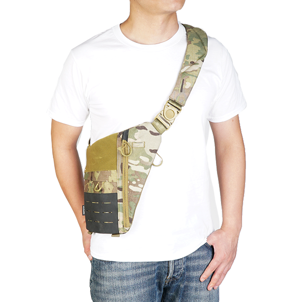 Tactical_Geek Cache L1 Stealth Side Carry Bag for urban tactical, EDC, outdoors and commuting