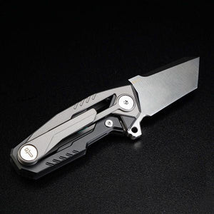 Tactical_Geek VariableX Limited Edition Titaniuim PVD folding knife （PVD Grey）