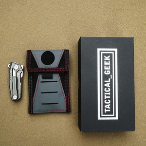 Tactical_Geek VariableX Limited Edition Titaniuim folding knife (Vintage Version)（Vintage Grey）