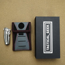 Tactical_Geek VariableX Limited Edition Titaniuim PVD folding knife （PVD Blue）